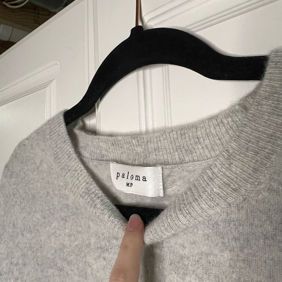 Paloma 100% Cashmere Short Sleeve Sweater - Picture 5 of 10